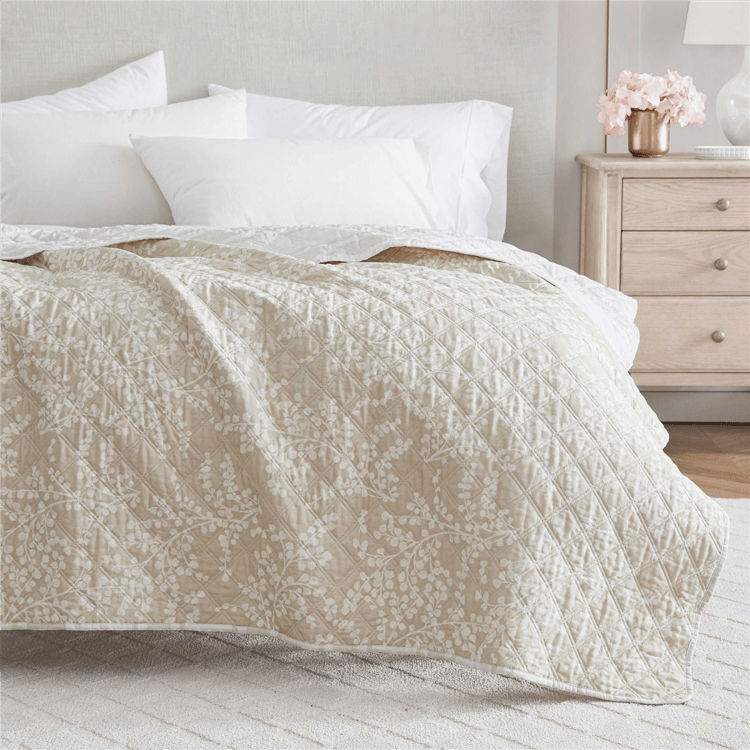 Martha Stewart Layered Branches Throw Blanket
