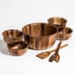 Kalmar Home Acacia Wood Flared Edge 7pc. Salad Bowl Set - image 1