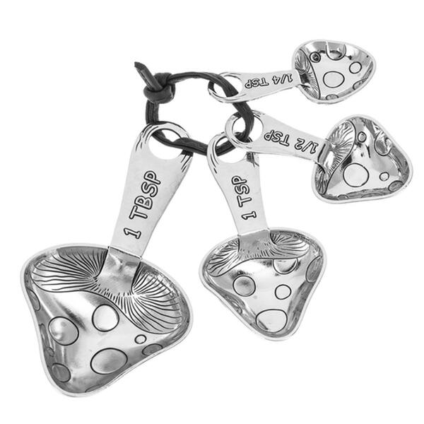 Ganz Set of 4 Mushroom Measuring Spoons - image 