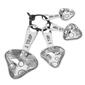 Ganz Set of 4 Mushroom Measuring Spoons - image 1