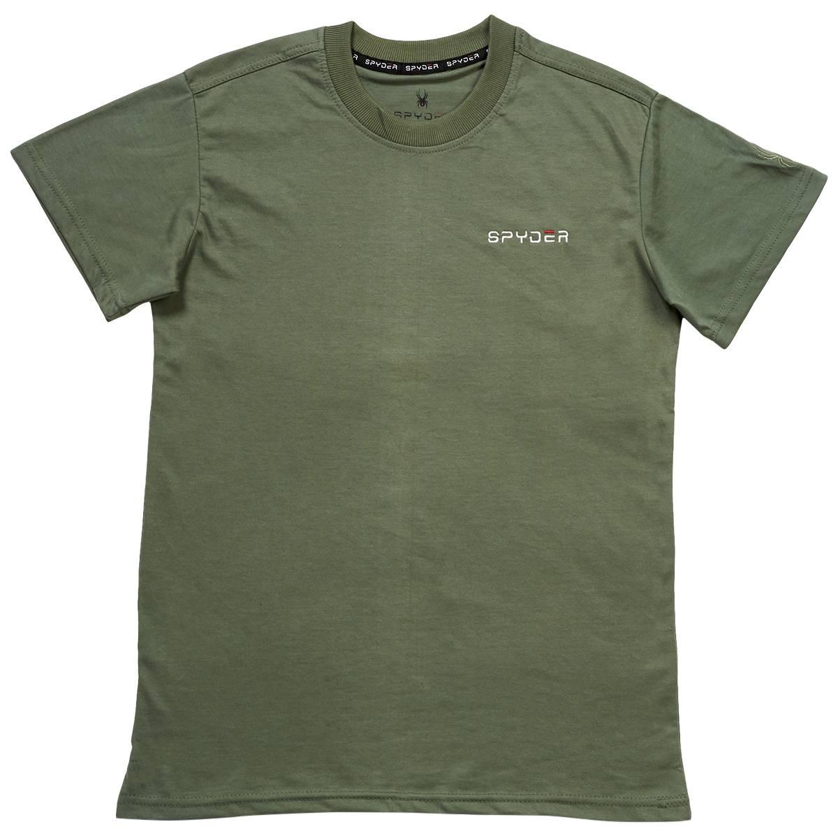 Mens Spyder Solid Short Sleeve Tee