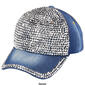 Womens Madd Hatter Bling and Stone Baseball Cap - image 4