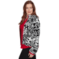 Petite Alfred Dunner Dinner Theater Mixed Motif Sweater Jacket - image 4