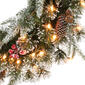 Puleo International 24in. Pre-Lit Decorated Christmas Wreath - image 2