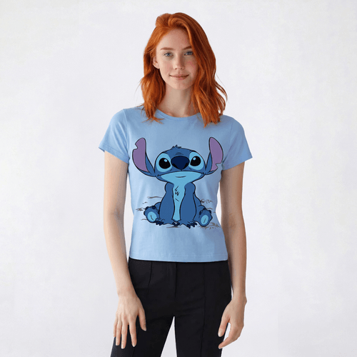 Juniors Freeze Stitch Seated Screen Tee - image 