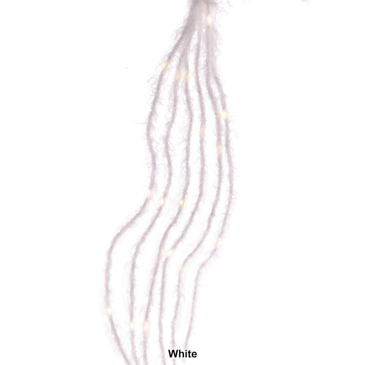 Kurt Adler 120-Light Colored Fuzzy Multi Strand LED Set