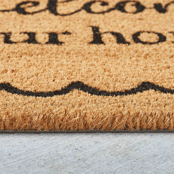 VCNY Home Welcome to Our Home Outdoor Coir Doormat