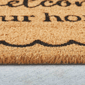 VCNY Home Welcome to Our Home Outdoor Coir Doormat - image 3