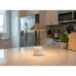 Adesso Mika Cordless LED Table Lamp with Antique Brass Shade - image 6