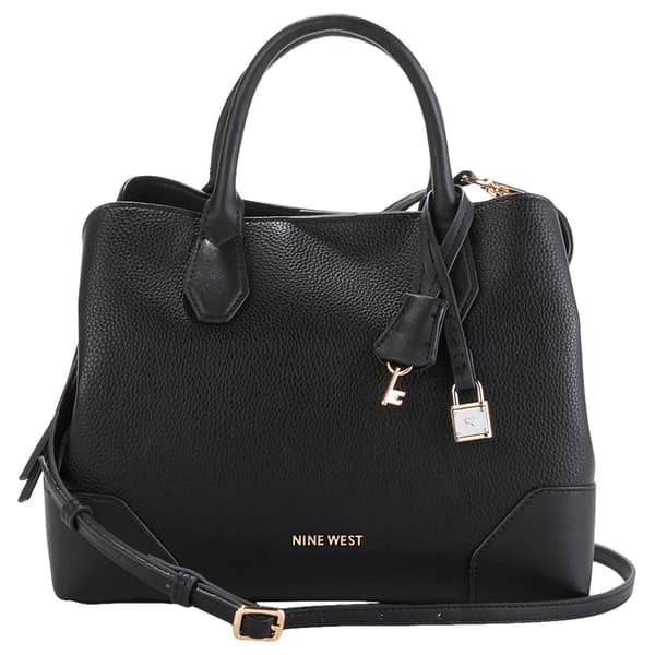 Nine West Brooklyn Jet Set Satchel - image 