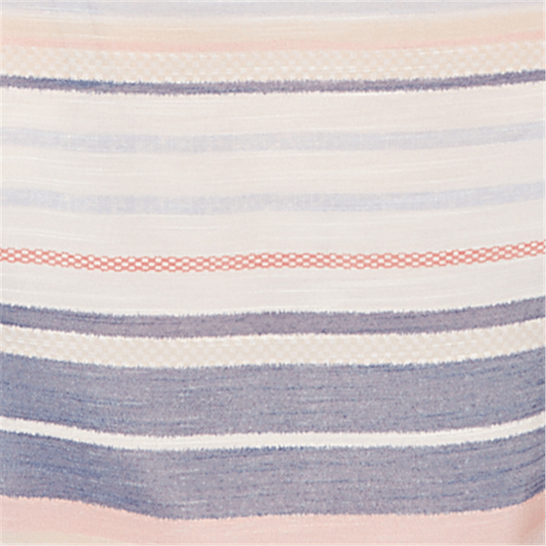 Petite Alfred Dunner Port Side Stripe Button Front Blouse