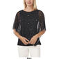 Plus Size MSK Farage Beaded Trim Overlay Blouse - image 3