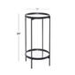 9th & Pike&#174; Round Metal Accent Table - image 5