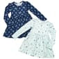 Girls (4-6x) Emma & Elsa 2pk. Lunar/Butterfly Long Sleeve Dresses - image 2