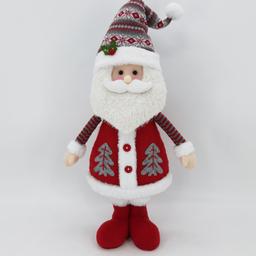 Standing Plush Santa Claus Tabletop Decor