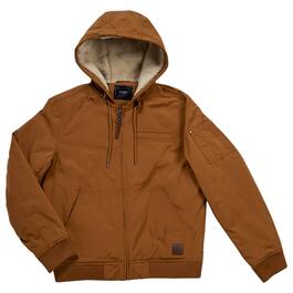 Mens Lucky Brand Sherpa Lined Taslon Jacket