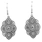 Adrienne Vittadini Silver Filigree Loops Fishhook Earrings - image 1