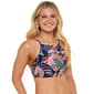 Juniors Raisins & Island Soul Kaori High Neck Bikini Swim Top - image 2