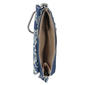 Mundi Pippa Indigo Paisley Recycled Fabric Exterior Wallet - image 4