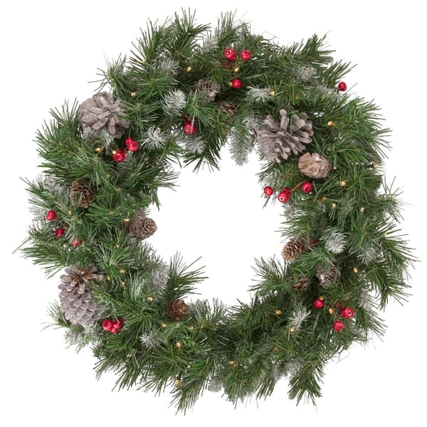 Northlight Seasonal 5pc. Frosted Pine Artificial Christmas Set