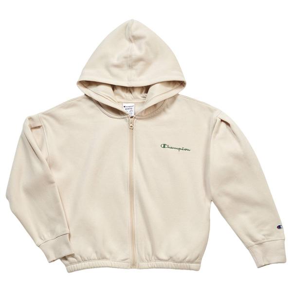 Girls (7-16) Champion(R) Floral Butterfly Fleece Lined Zip Hoodie