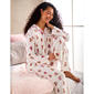 Womens Laura Ashley® Cotton Interlock Teddy Bear Pajama Set - image 2
