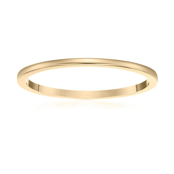 Endless Affection(tm) 10kt. Yellow Gold 1mm Plain Wedding Band - image 