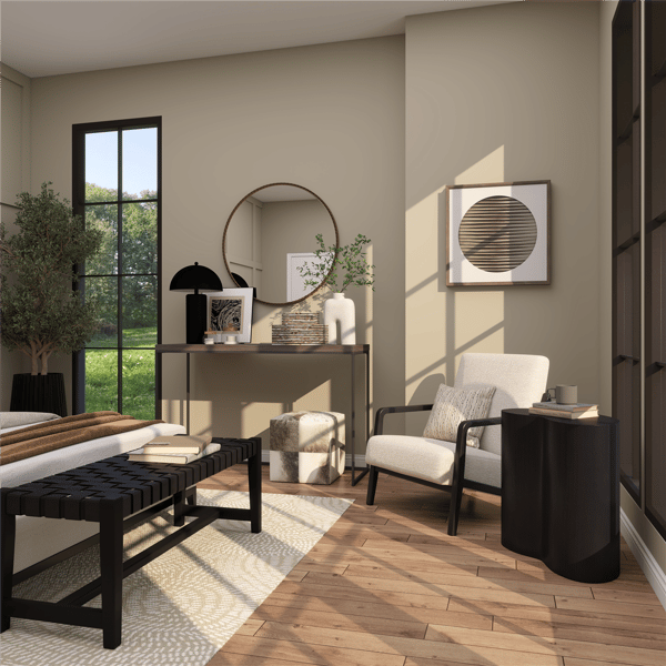 9th & Pike® Modern Black Wood Accent Table