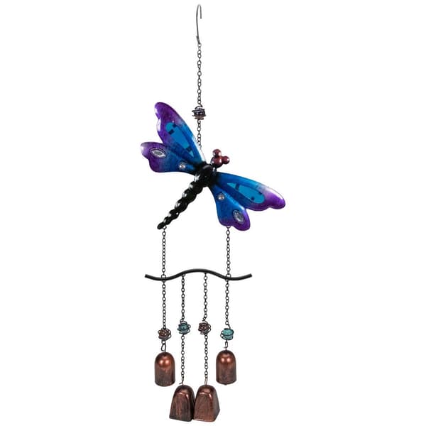 Northlight Seasonal 24in. Dragonfly Outdoor Garden Windchime - image 