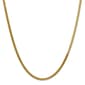 Unisex Gold Classics(tm) 3.0mm. 14k Silky Herringbone Chain Necklace - image 1