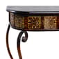 9th & Pike® Dark Brown Traditional Metal Console Table - image 4
