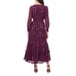 Petite MSK Long Sleeve Foil Dot Tier Maxi Dress - image 3