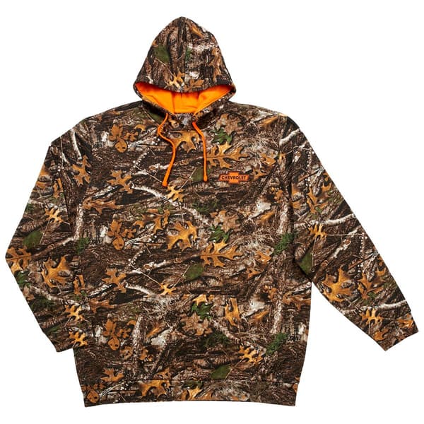 Mens Big & Tall Buckhorn River Camo Leaves Graphic Hoodie - Camo - image 
