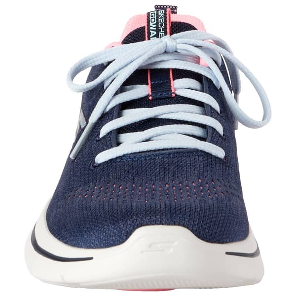 Womens Skechers Go Walk Arch Fit 2.0 Vivid Sun Athletic Sneakers