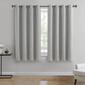 Woven Textured Blackout Panel Curtain - image 1