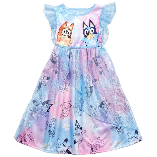 Girls Bluey & Friends Fantasy Nightgown - image 