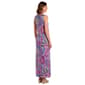 Womens MSK Sleeveless Abstract 3 O-Ring Maxi Dress - image 2