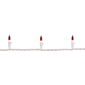 Northlight 20.25ft. Red Tips Mini Christmas Light Set - image 5
