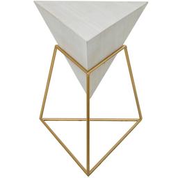 9th & Pike(R) Black Metal Modern Accent Table