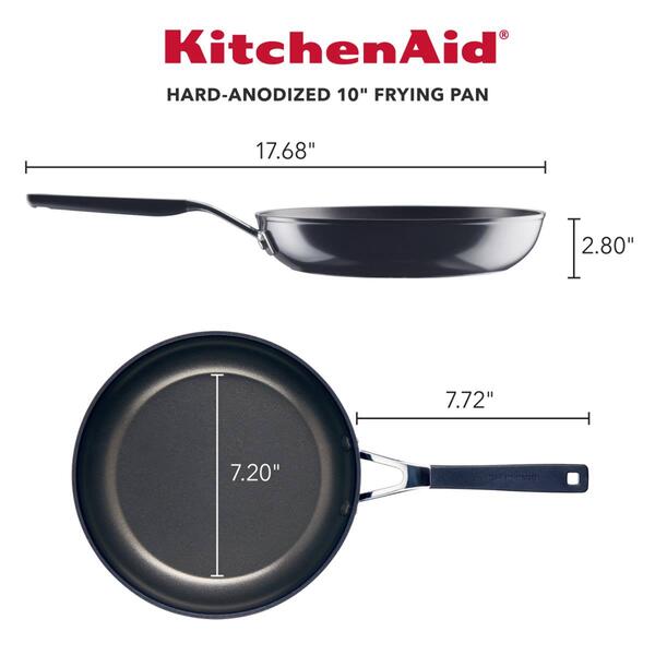 KitchenAid&#174; Hard-Anodized Nonstick 10in. Frying Pan