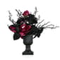 National Tree 18in. Halloween Black Rose Plant - image 1