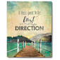 Courtside Market Direction Canvas Wall Art - image 1