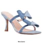 Womens New York & Company Dalila Bow Slide Sandals - image 9
