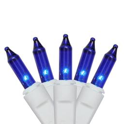 Northlight Seasonal 50ct. Blue Mini Icicle Christmas Lights
