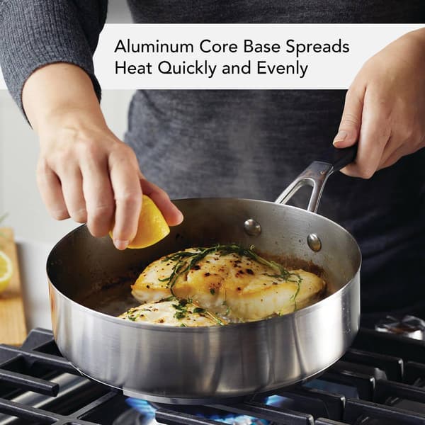 KitchenAid® Stainless Steel 10pc. Stainless Steel Cookware Set