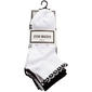 Womens Steve Madden 6pk Daisy Scallop Quarter Socks - image 1
