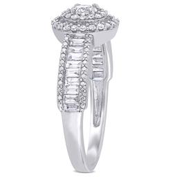 Diamond Classics™ 14kt. White Gold 3/4ct. Diamond Engagement Ring