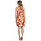 Womens Robbie Bee Sleeveless Tropical Floral Fit & Flare Dress - image 2