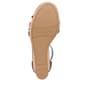 Womens Franco Sarto Clemens Cork Wedge Sandals - image 5