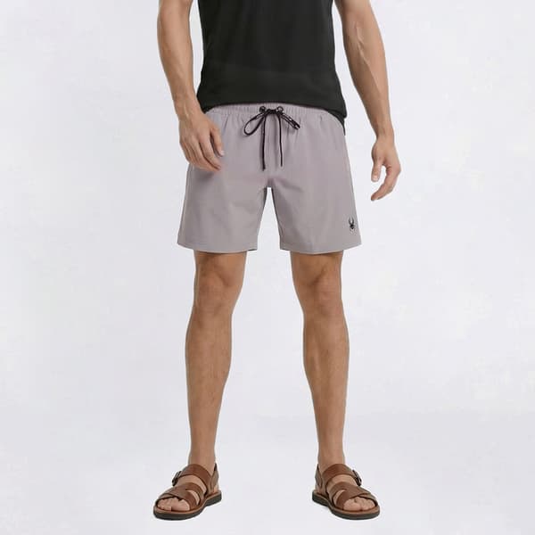 Mens Spyder Woven Shorts with Contrast Yoke